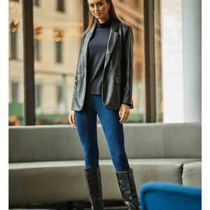 Lysse Indigo Denim Leggings